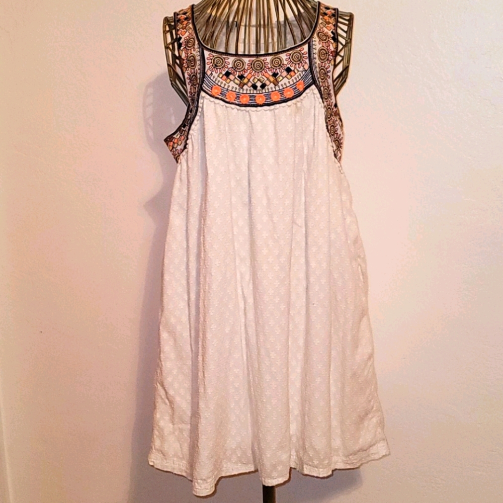 Bohemian Tank dress w/ pockets